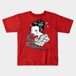 Snake Girl Kids T-Shirt